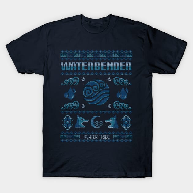 Waterbender - Water tribe - Avatar last airbender T-Shirt by Typhoonic